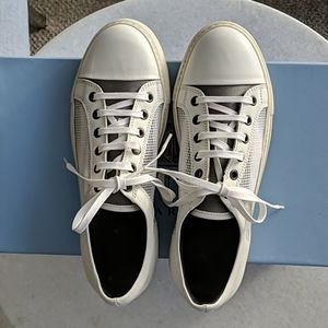 BNIB Lanvin White Tennis Trainer W8.5/MUK5/US6.5